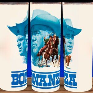 Bonanza Classic Western TV Show Michael Landon Cup Mug Tumbler